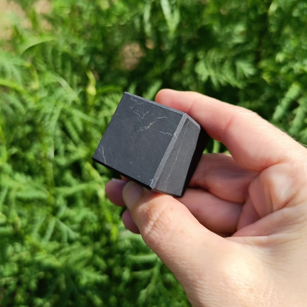 Schungit-Würfel 3 x 3 cm unpoliert