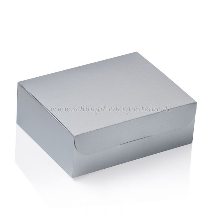 Silber-Geschenkverpackung in Schachtel-Form