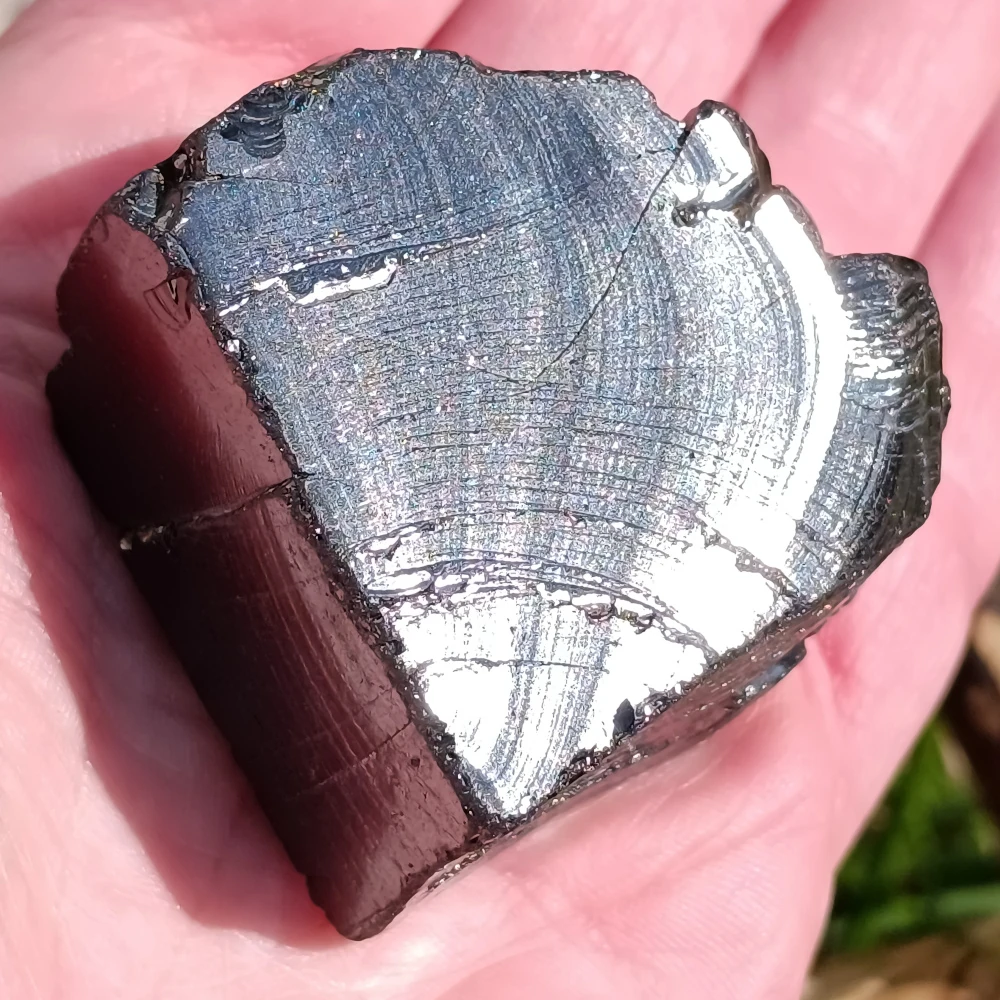 Viele Edelschungite liegend