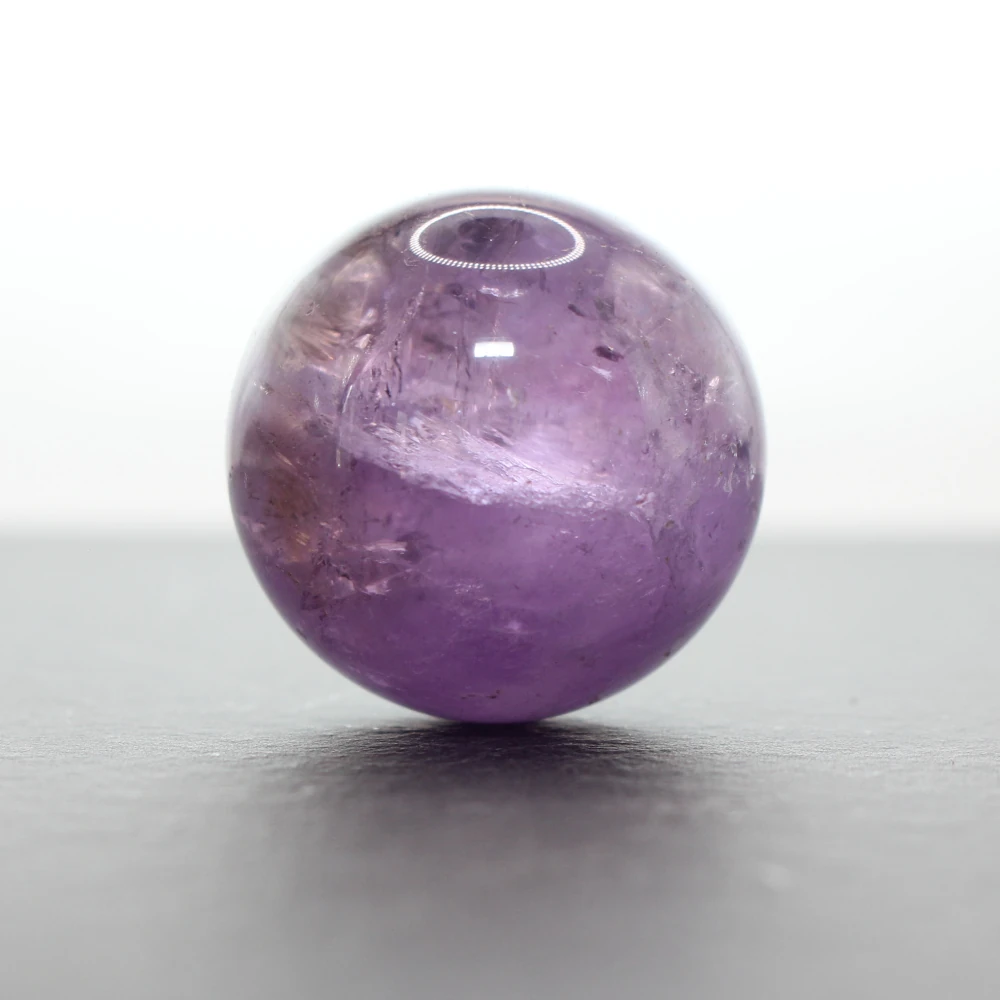 Amethyst-Kugel Frontansicht