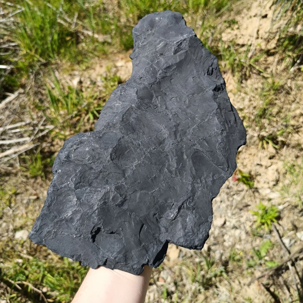 Grosser Bruchstein aus Schungit